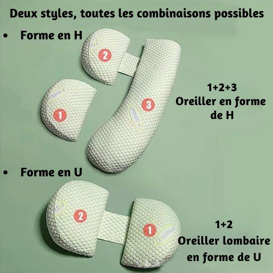 Coussin pour grossesse | Paisible et Polyvalent