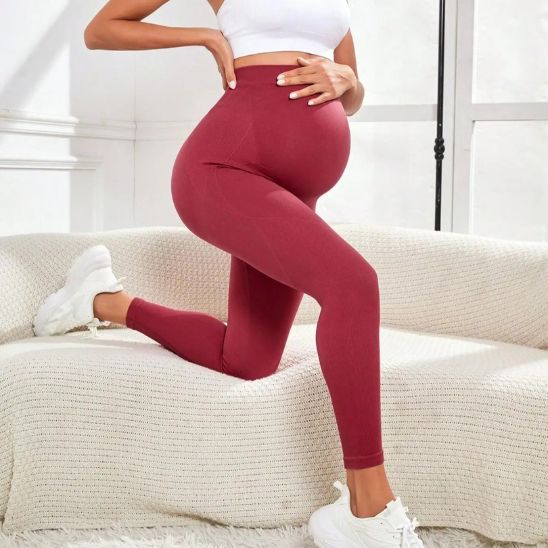 leggings-grossesse-bella-active-rouge