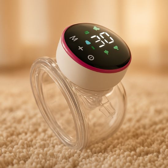 tire-lait-portable-milia-rose-noire