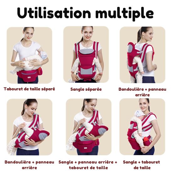 Porte-bébé-physiologique-red-jumpy-multiple