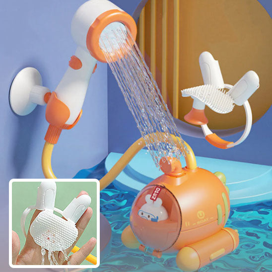 jouet-de-bain-submarine-orange