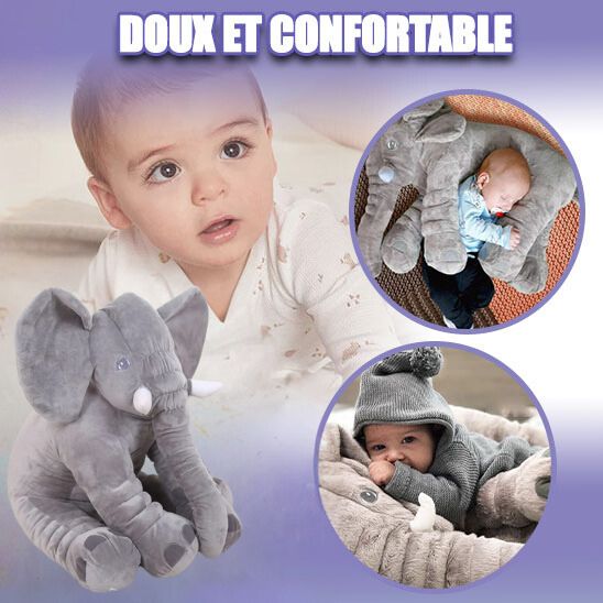 peluche-bebe-éléphant-confortable