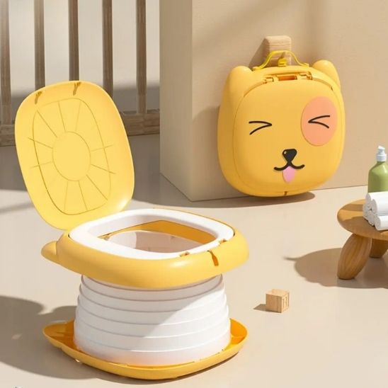 pot-toilette-bebe-potable-potty-jaune-ouvert