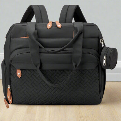 sac-a-langer-sac-de-maternite-multifonction-noir